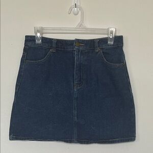 Forever 21 Dark Blue Mini Skirt